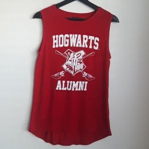 Harry potter red tank top Sz L